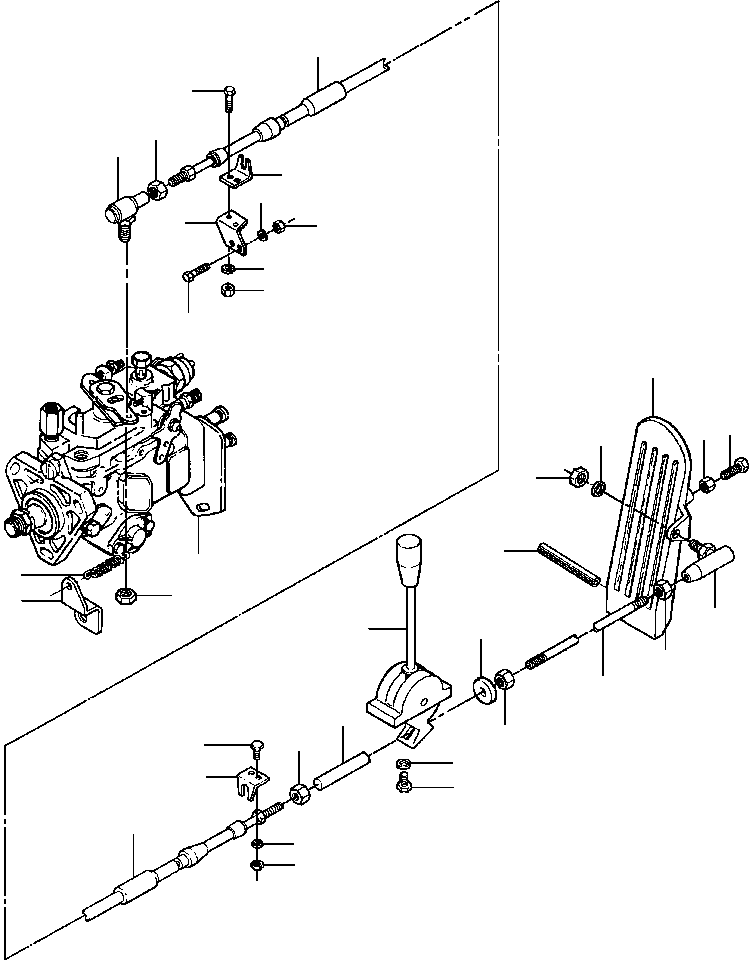 PEDAL, GOVERNOR 64 602 KOMATSU