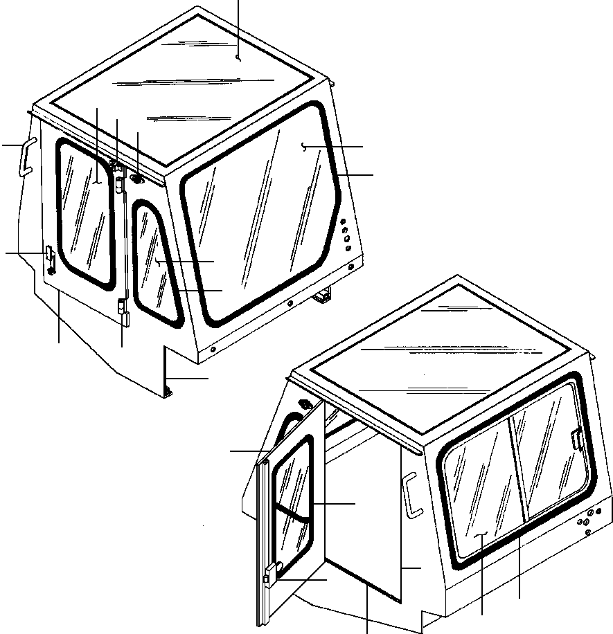 Шпилька 76 129 KOMATSU