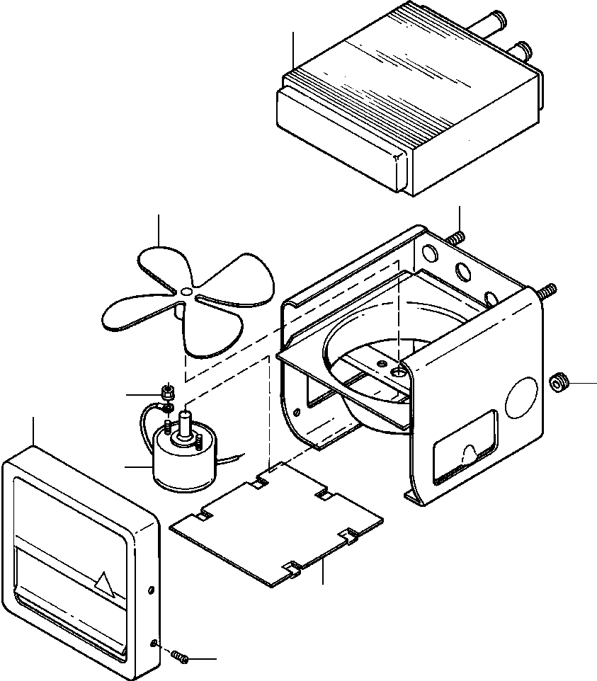 CORE ASSEMBLY 82 560 KOMATSU