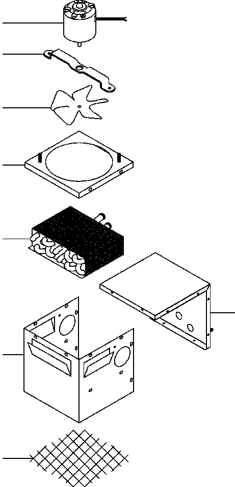 CORE ASSEMBLY 1434 692 H1 KOMATSU