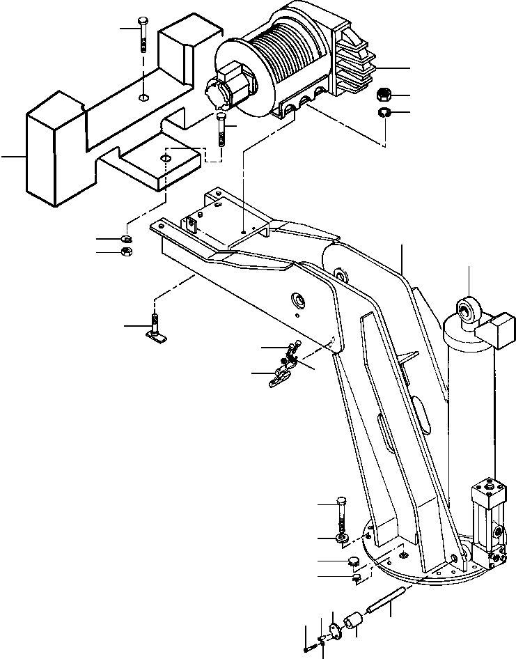 Контргайка 136 030 KOMATSU