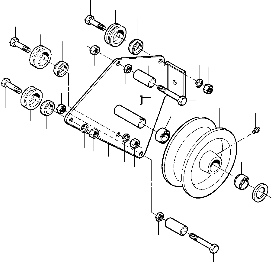 SHEAVE 84 841 KOMATSU
