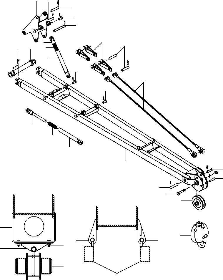 PIN - GANTRY TO HEAD BLOCK 72 979 KOMATSU