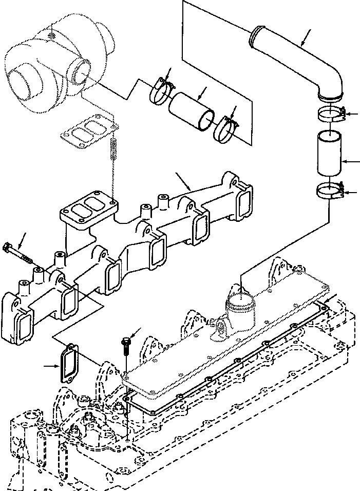 Болт 1278 262 H1 KOMATSU