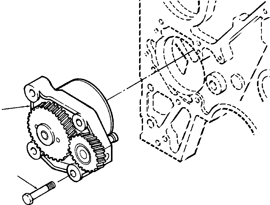 PUMP, LUBE OIL 1240 366 H2 KOMATSU