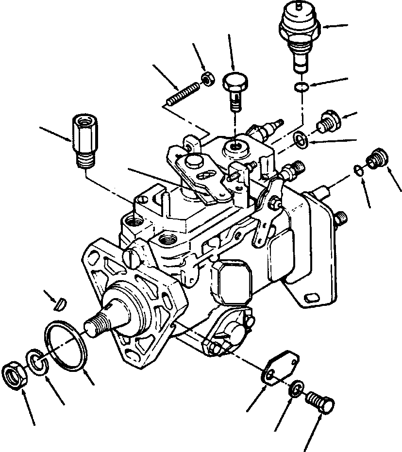 PUMP, FUEL INJECTION 1250 634 H1 KOMATSU
