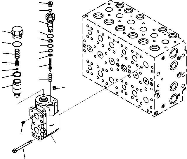 Клапан в сборе 723-49-23902 KOMATSU