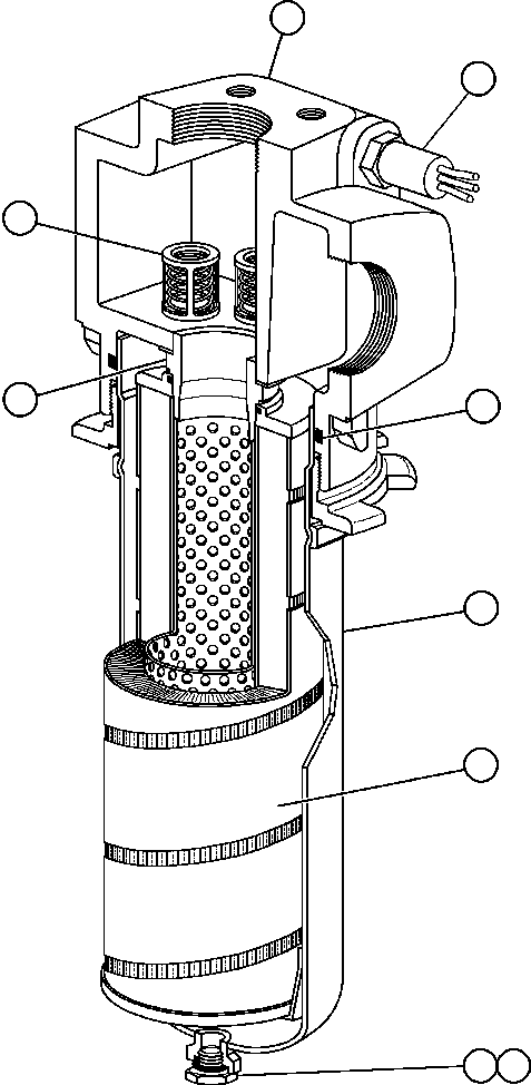 VALVE, BYPASS BF3306 KOMATSU