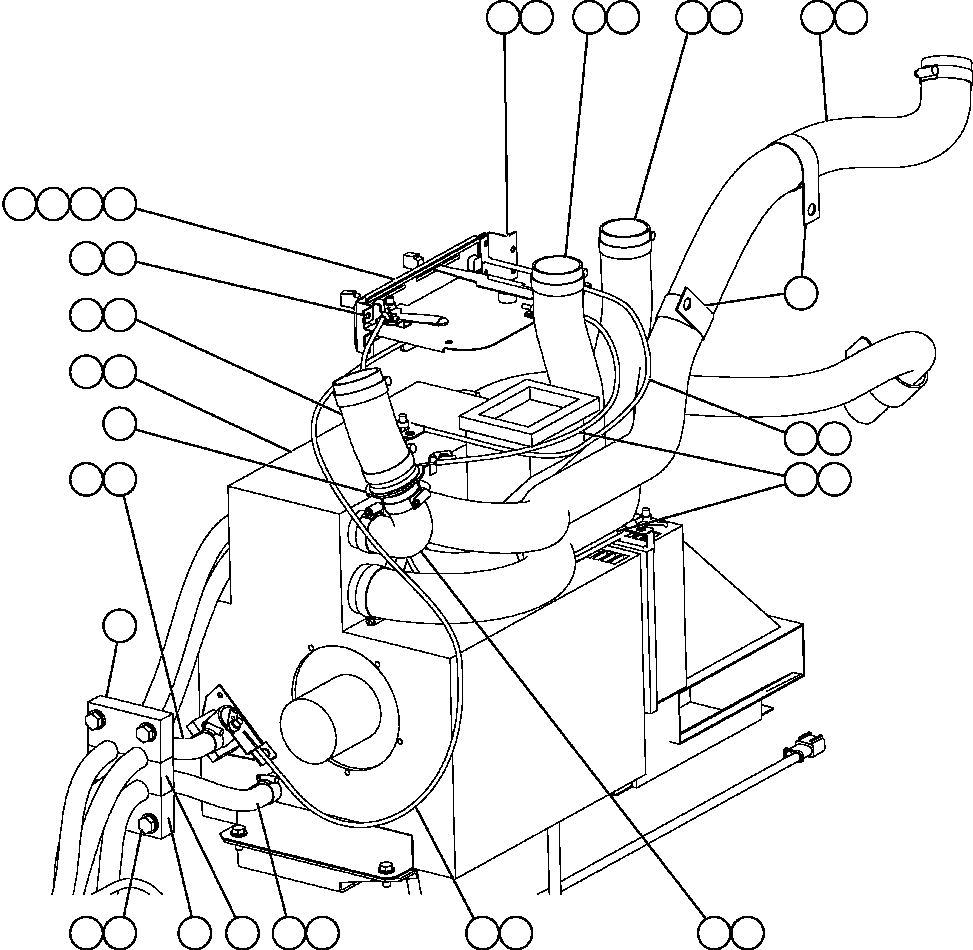 HOSE, DEFROSTER EK7461 KOMATSU