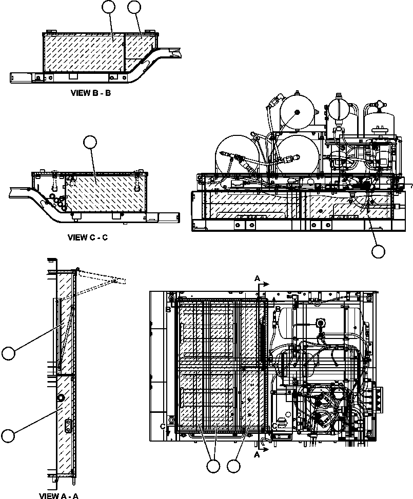 SHEET, INSULATION 561-84-69440 KOMATSU