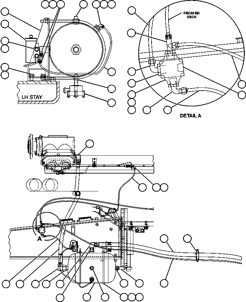 VALVE, TANK DRAIN PC0383 KOMATSU