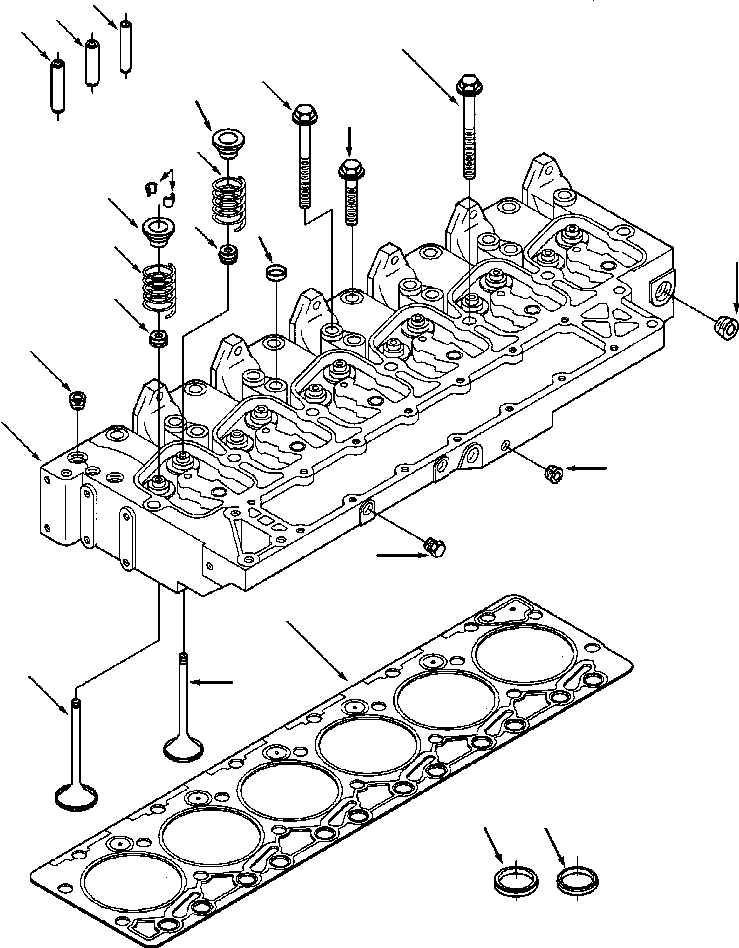Расширительная заглушка 1295 538 H2 KOMATSU