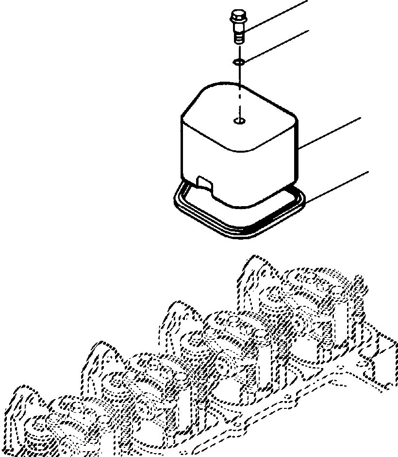 ISOLATOR, NOISE 6735-11-8810 KOMATSU