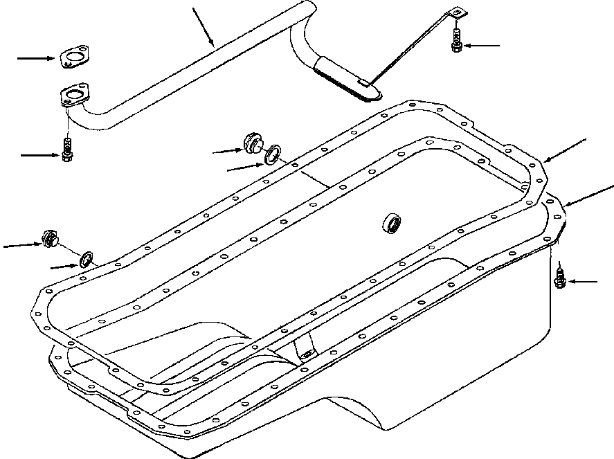 Прокладка 6735-21-5210 KOMATSU