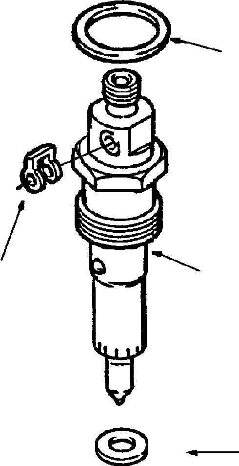 INJECTOR (7mm TIP) 1295 545 H91 KOMATSU