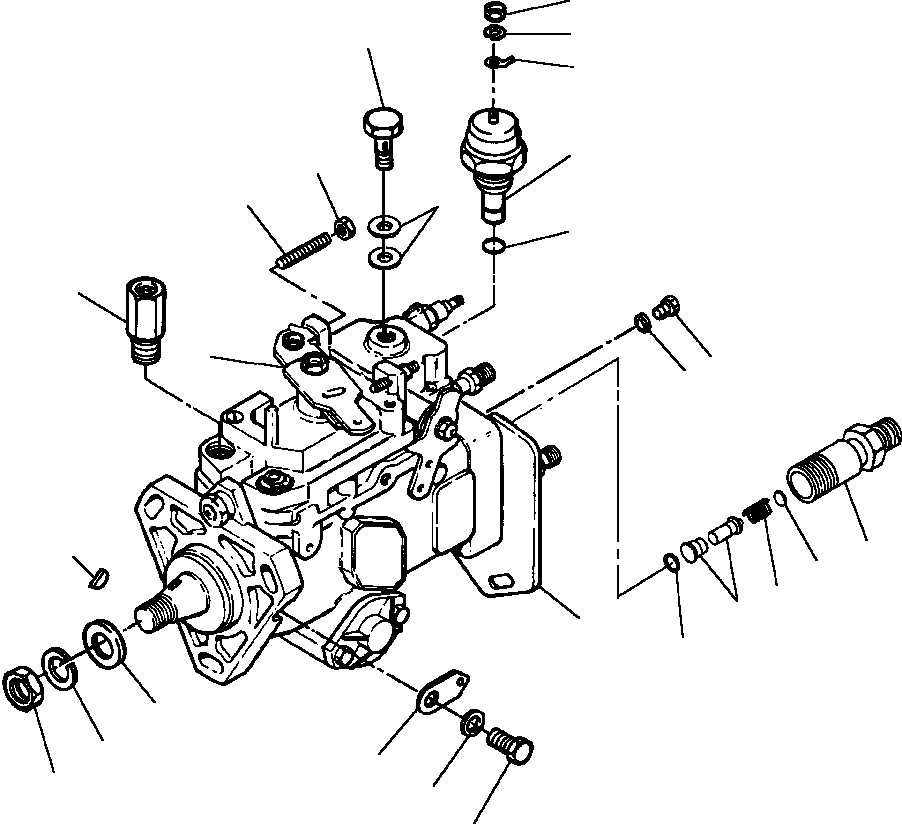 PUMP, FUEL INJECTION 1282 067 H91 KOMATSU