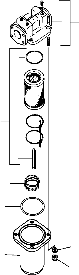 SPRING, STRAINER ELEMENT 738 150 C1 KOMATSU
