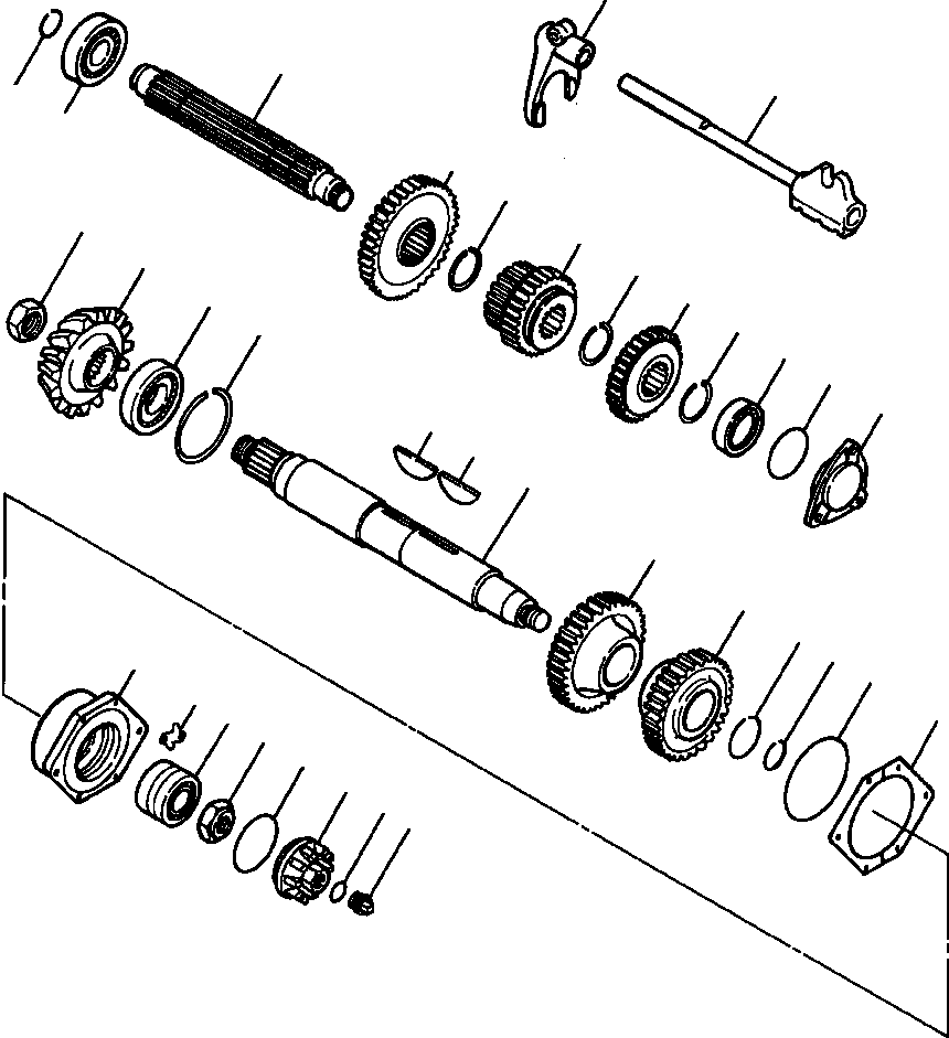 BEARING, ROLLER - PINION REAR 741 752 C91 KOMATSU