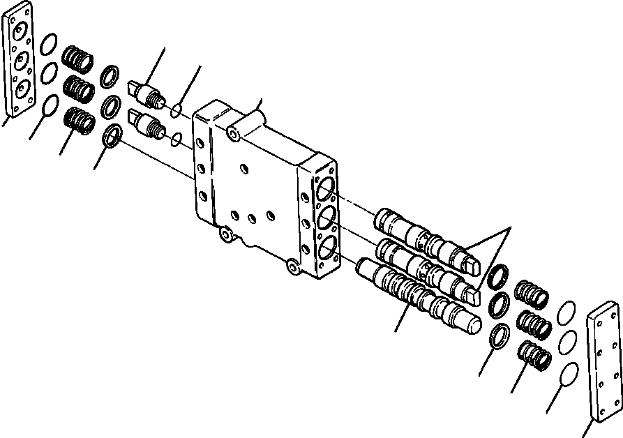 VALVE ASSEMBLY, RANGE SELECTOR 700 021 C93 KOMATSU