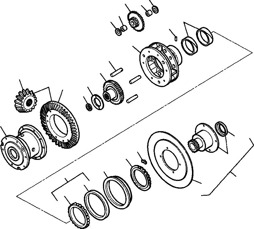 PINION, DRIVE BEVEL (325 055 R1 ) KOMATSU