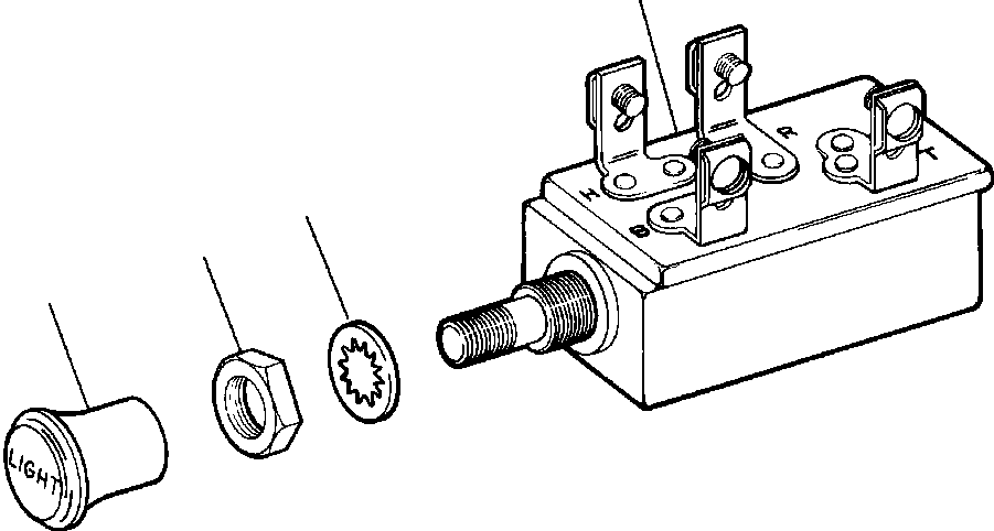 WASHER, 7/16 LOCK - INTERNAL TOOTH 138 547 KOMATSU