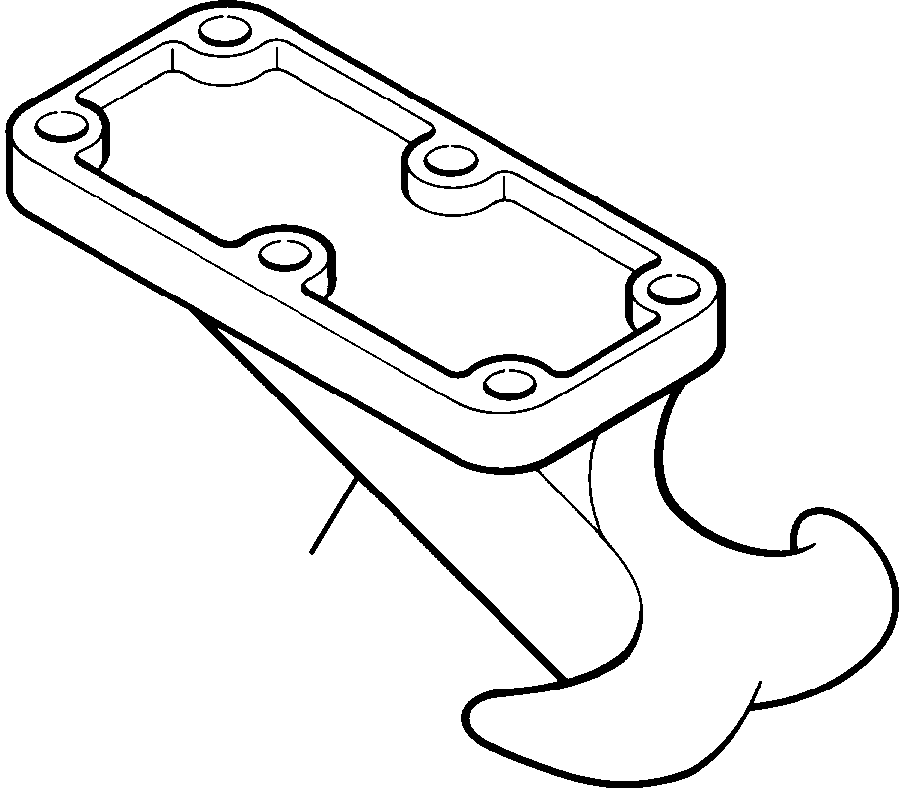 FRONT PULL HOOK (334 517 R91) KOMATSU