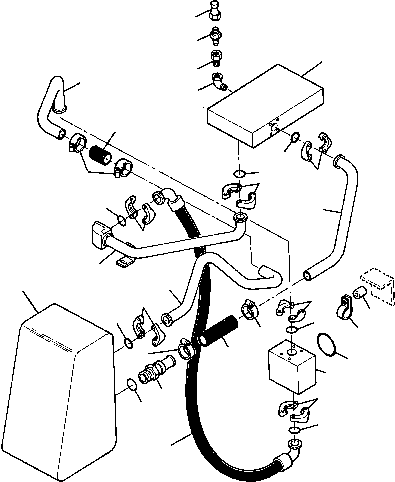 WASHER, 7/16 LOCK 115 413 KOMATSU