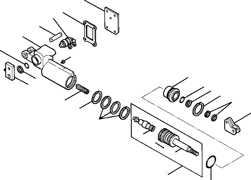 PLUG, 1/8 SQ-HD PIPE 445 684 KOMATSU
