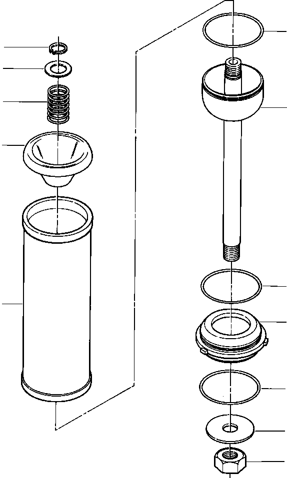 FILTER ASSEMBLY, RETURN OIL (658 981 C92) KOMATSU