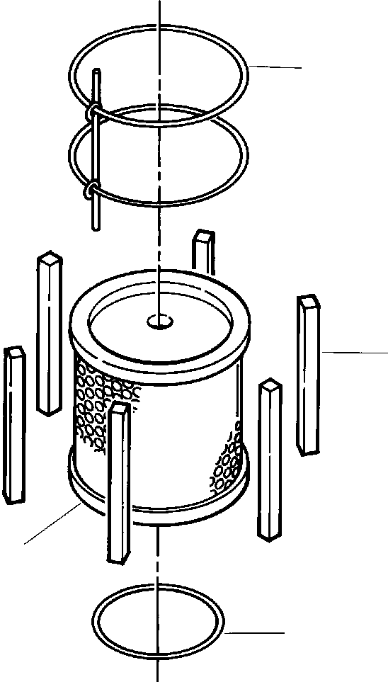 RETAINER, MAGNET 738 331 C1 KOMATSU