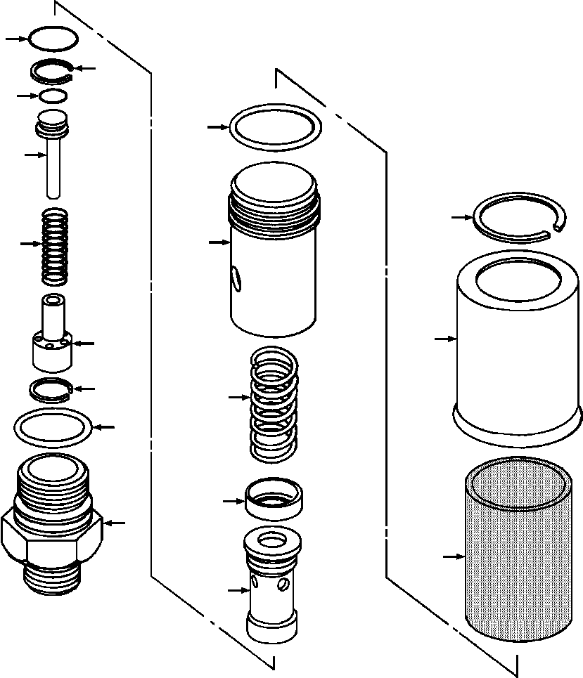 KIT, VALVE REPAIR 883 170 C91 KOMATSU