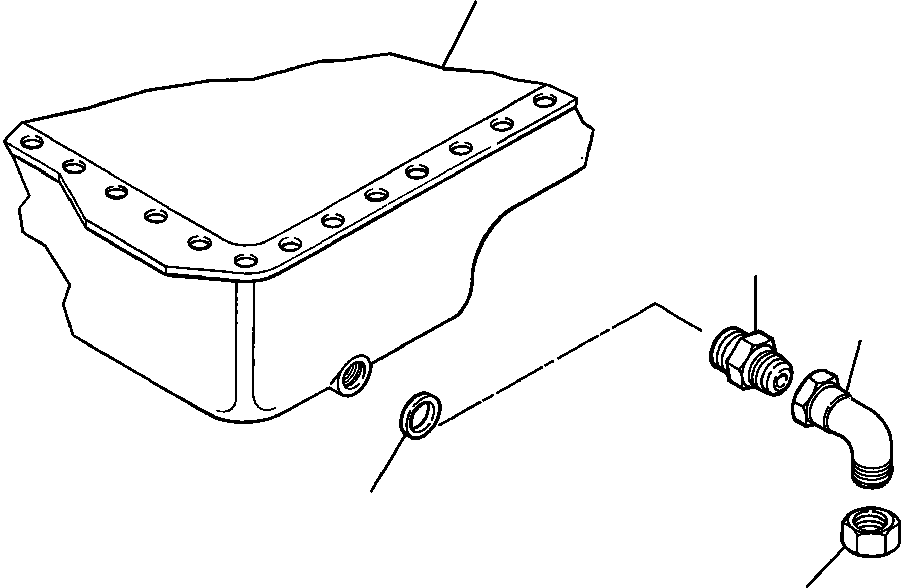 CAP, DRAIN 9403 372 KOMATSU