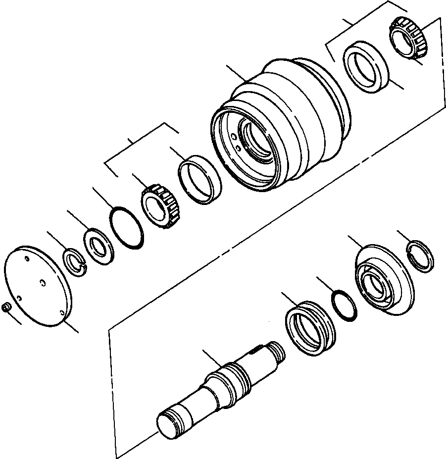 RETAINER, SEAL 607 907 C3 KOMATSU