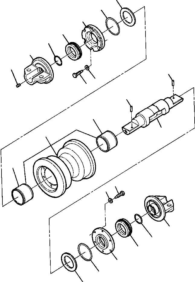 Пробка отверстия 444 697 KOMATSU