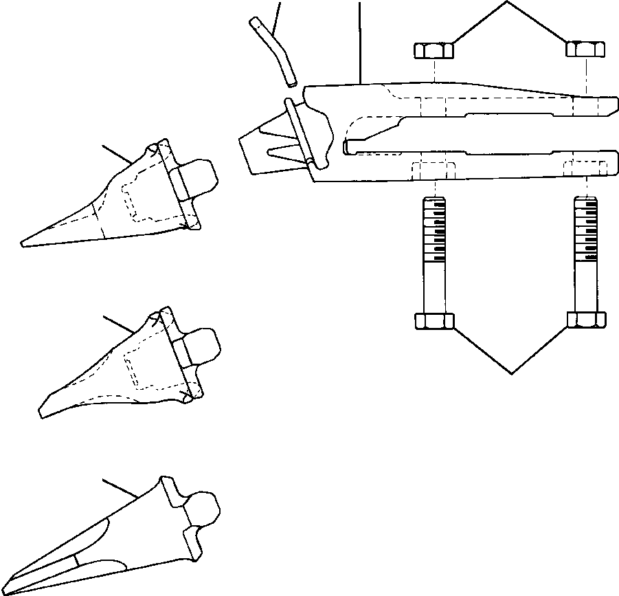 TOOL, QUADRILOK (1222 949 H91) KOMATSU