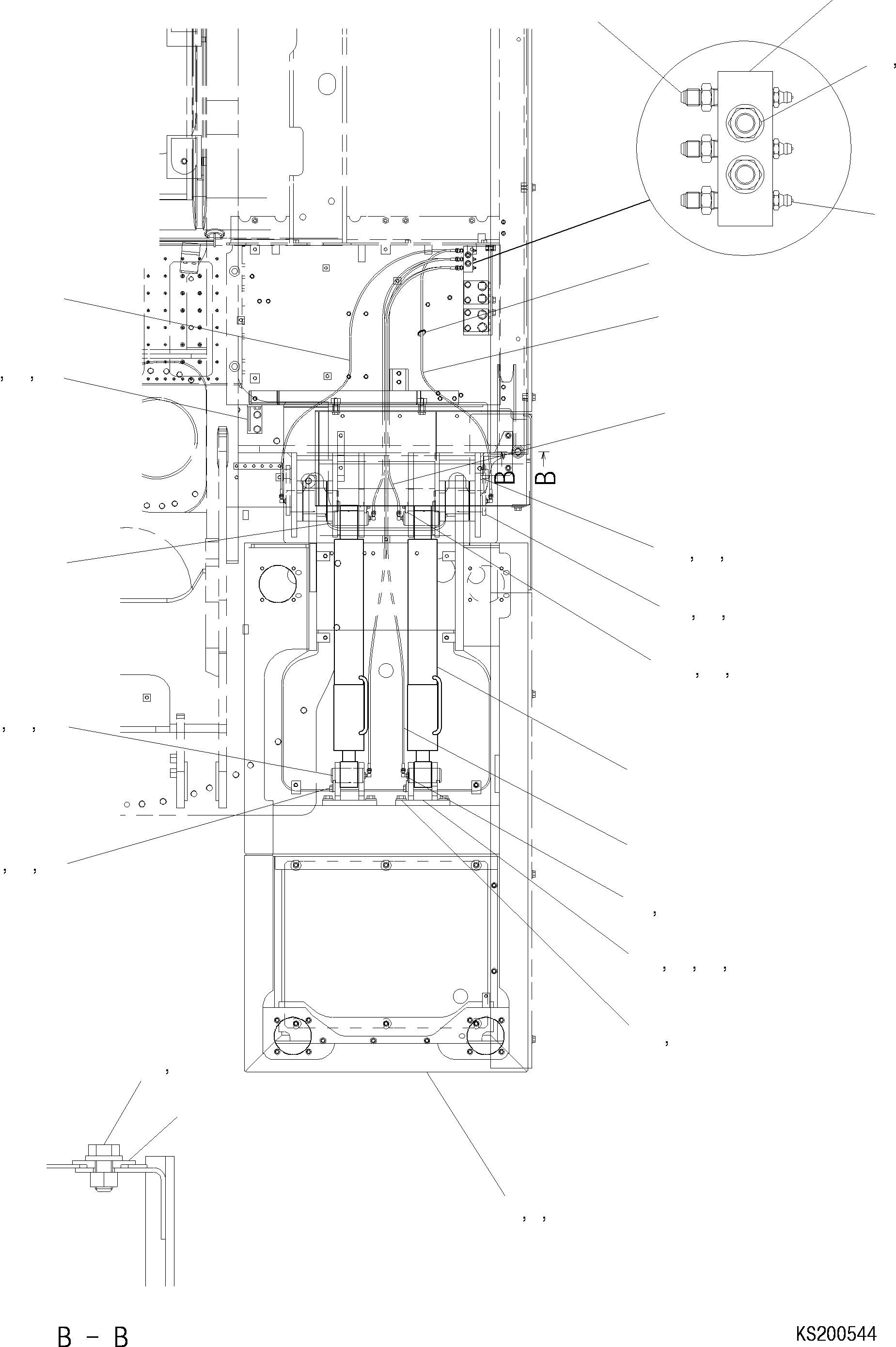 Жгут проводов 207-06-KA660 KOMATSU