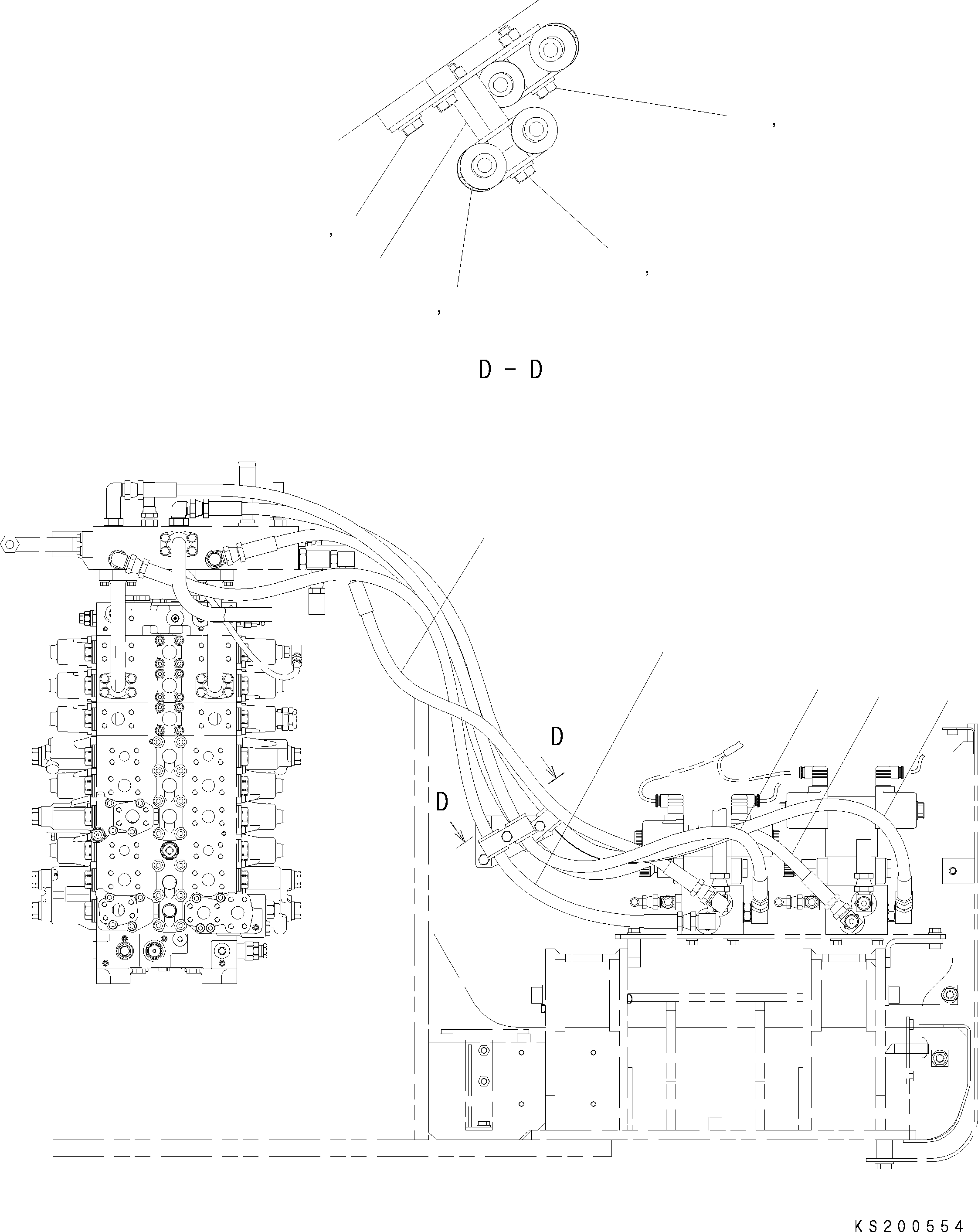 Кронштейн 208-62-KB720 KOMATSU