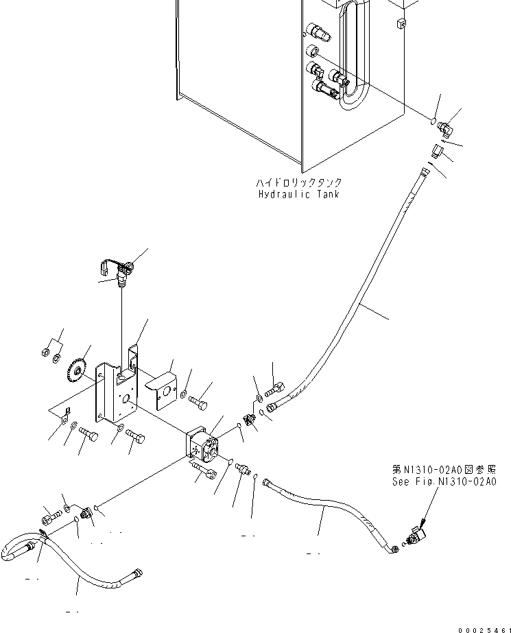 Проходная втулка 08037-12512 KOMATSU