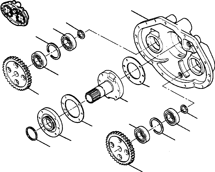 HUB, GROUND SLEEVE 619 964 C1 KOMATSU