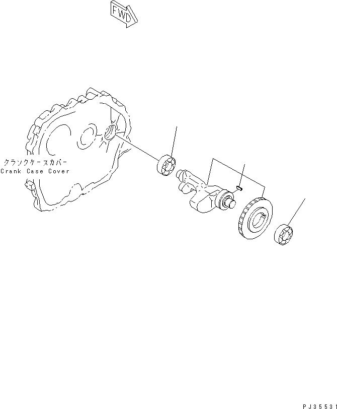 BALANCER ASS'Y YM714970-28510 KOMATSU