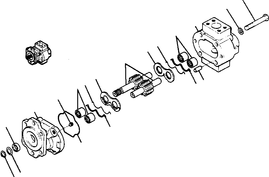 REPAIR KIT, INTERMEDIATE 1122 902 C1 KOMATSU