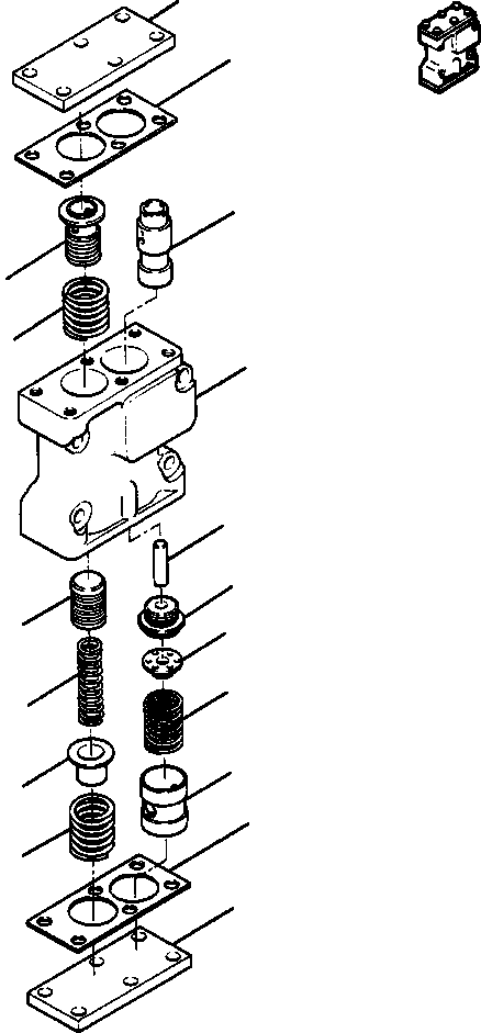 SPRING, PISTON INNER 657 944 C2 KOMATSU