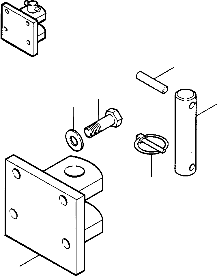 PIN, CLEVIS 621 005 C1 KOMATSU