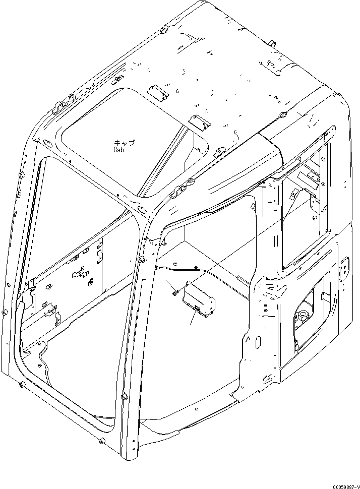 Болт 01011-83055 KOMATSU