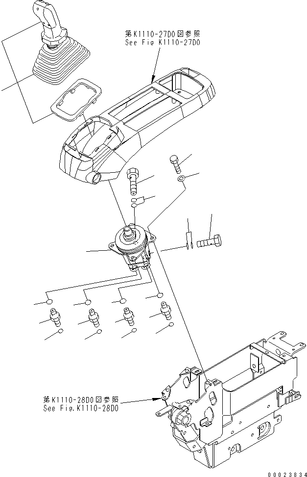 VALVE ASS'Y,(L.H.) (702-16-09131) KOMATSU