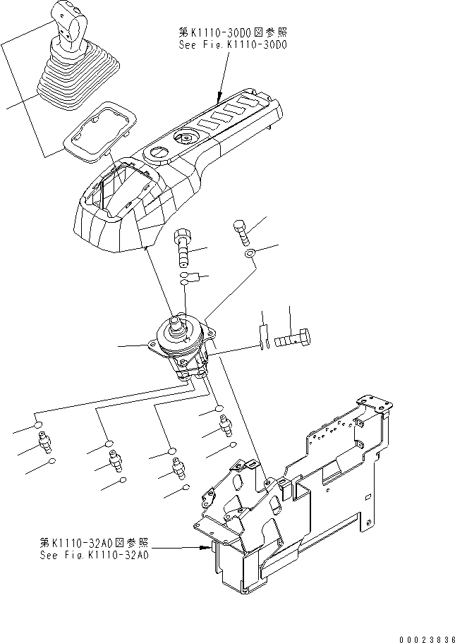 VALVE ASS'Y,(R.H.) (702-16-09121) KOMATSU