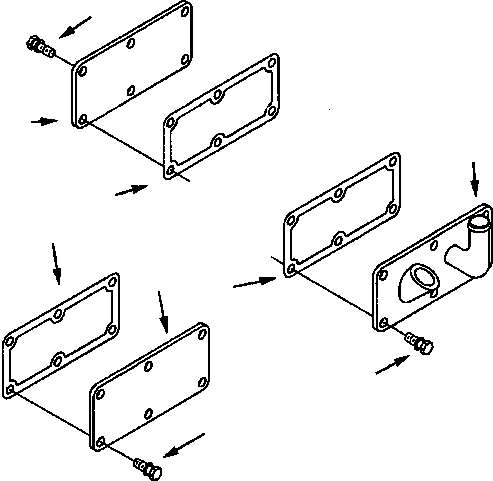 COVER, HAND HOLE 1239 911 H2 KOMATSU