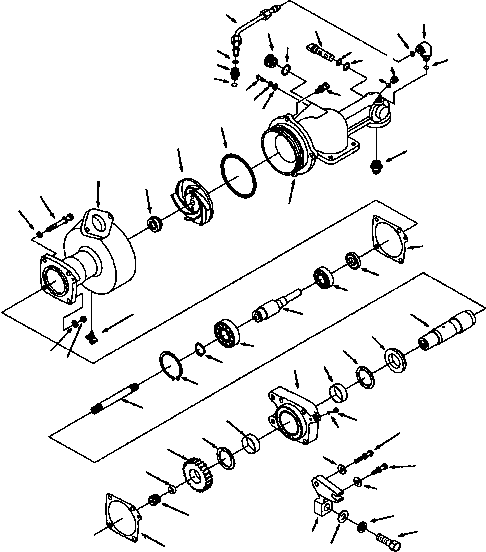 Болт - 5/8-11 X 2 1237 988 H1 KOMATSU