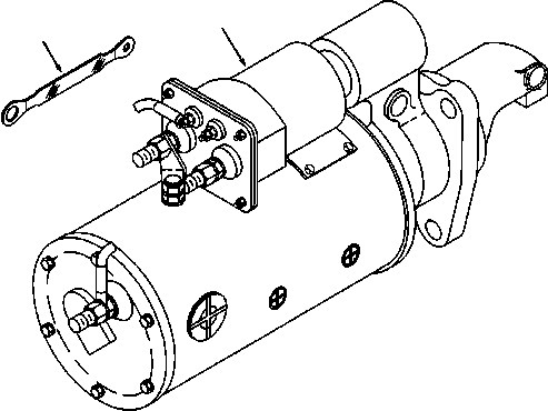Провод заземления 1241 597 H1 KOMATSU
