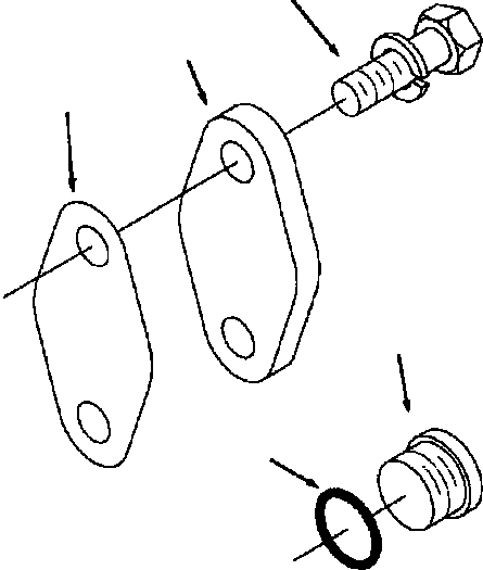 GASKET, FLANGE 1239 917 H1 KOMATSU